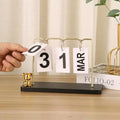 Bear Swing Calendar Bedroom Desk Office Desk Calendar Student Gift Calendar
