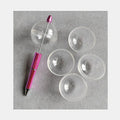 Transparent Acryilc Snow Globes Focal Bead for Pens Making