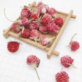 4089 Hong Qiao Mei Chinese Natural Globe Amaranth Flowers Tea Gomphrena Globosa Dried Concubine Red Tea