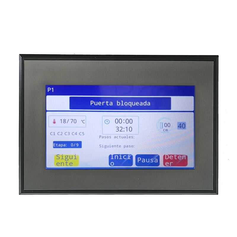 KH1707E Electric Commercial Washer-Extractor Controllers 220V Plastic Supports English for Hotel Use