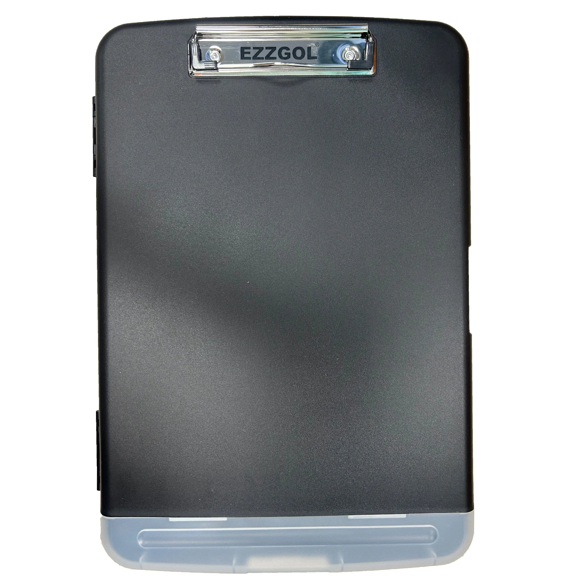 Ezzgol Hot Sale A4 Size Slim Portable Plastic (PP) Clipboard Storage Box Hot Office Filing Product