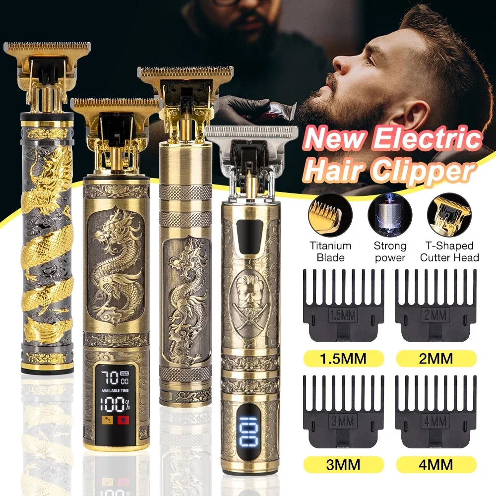 Hot Sale Waterproof Cordless Cutter Body Face Hair Trimmer Multifunctional Mini Electric Hair Clippers for Men