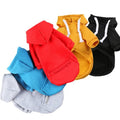 XS-5XL Dog Clothes Blank Pet Hoodie Jacket for Small Medium Large Dogs Cats Hooded Coat Warm Puppy Clothes for Dogs