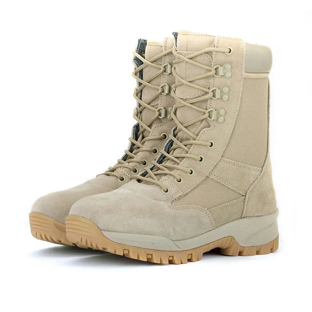RT600-High Quality Training Outdoor Comfortable Desert Boots Anti-slip  Desert Boots with Zipper