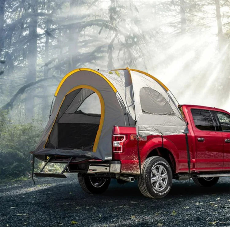 2025 Large Foldable Waterproof SUV Truck Roof Top Tent with Easy Setup for Beach Use