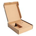 Custom Corrugated Single Wall Folders for E Commerce Retail Packaging with Foam Insert Recyclable Socks and Fur