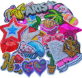Custom Sportswear Iron on Patches for Hats logo Football Basketball Patches Embroidery Embroidered Colorful Letters Patches