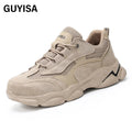 For GUYISA Customized Safety Shoes with Steel Toe Anti-Smashing Anti-Piercing for Winter Factory Use for Summer Spring Autumn