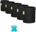 Cheap Free Sample 3 5 7 10 15 25 30 100 Gallon Garden Felt Pot Plant Growing Bag Felt Fabric Garden Grow Bags