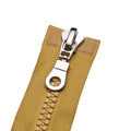 2 Way Zipper New Fashion Plastic Resin Zipper With White Teeth Open Ended Zipper
