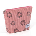 Cute Corduroy Cosmetic Bag Custom Private Logo Corduroy Makeup Bag