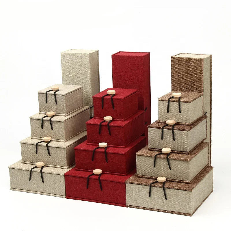 Brand New Design Jade Jewelry Box High-end Ring Packaging Box Necklace Box Customization
