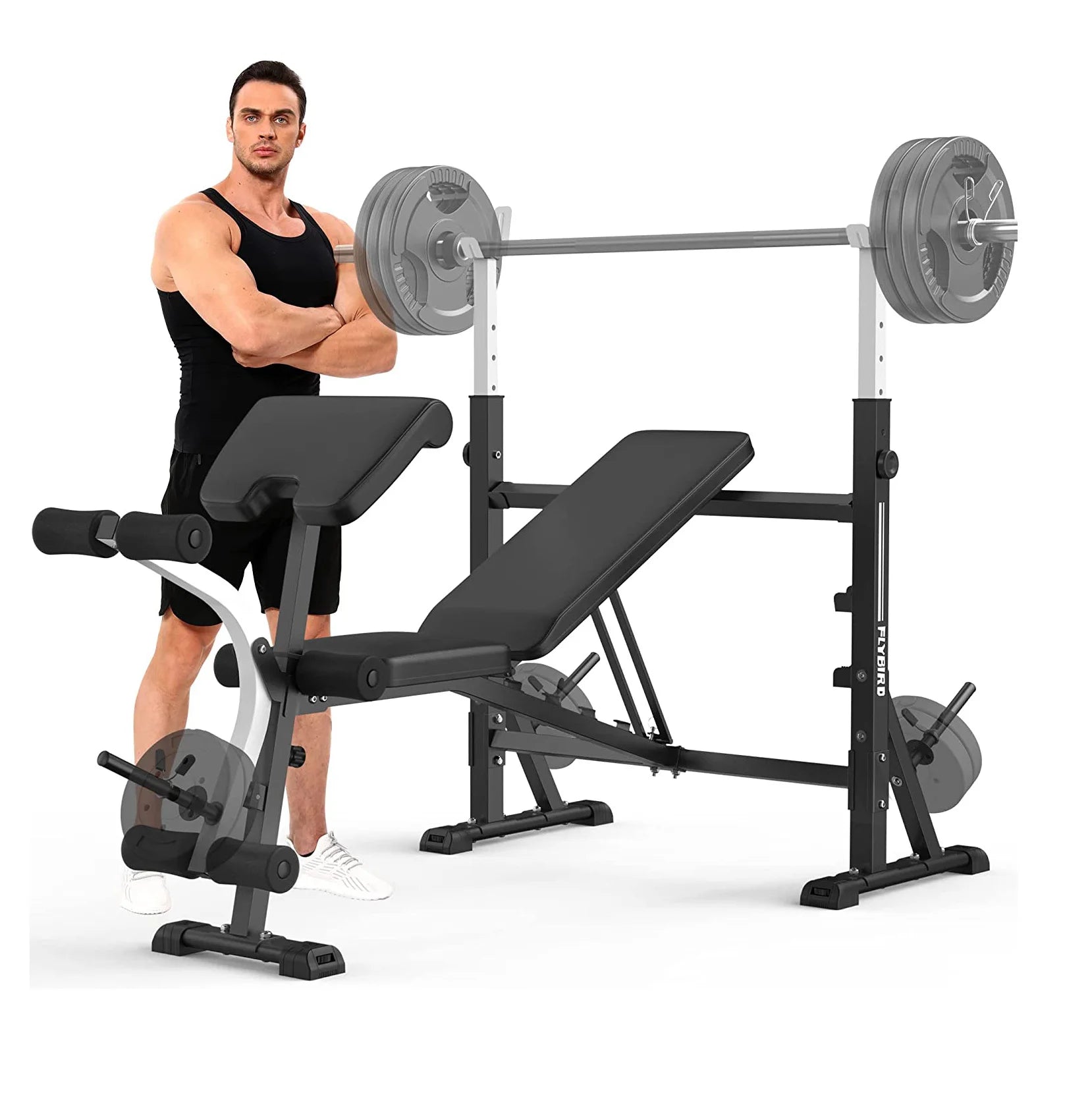 FDFIT Wholesale Adjustable Dumbbell Bench Standard Weight Bench Home Gym Full-Body Workout Equipment