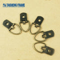 TS-K021 Bronze Metal Photo Frame Hanging Hook with D-Ring and Screw Photo Frame Hardware