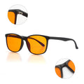 Sunray New Design Custom Classic Fashion Color Orange Yellow Lens Square Frame Custom Anti Blue Light Glasses for Men and Women