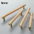 TOCO Extruded Fitness Parts French Furniture Cabinet Hardware Drawer Pull Handle Solid One Classic Aluminum Dolly with Handle