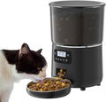4L Automatic Cat Feeder Timed Food Dispenser for Cat Pet Smart Feeder Patented Anti-Cockroach Design Easy Clean