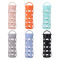 Unisex Large Capacity 500ml Borosilicate Glass Mug Silicone Sleeve Heat Insulated Portable Student Carry Handle New Drink Cup