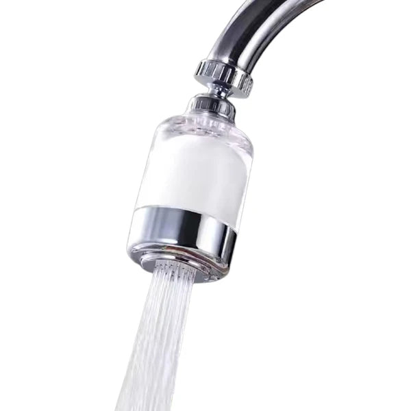 Bathroom Sink Filter Faucet Filter 360 Degree Rotating Faucet Filter Removes Chlorine Fluorine Heavy Metals and Hard Water