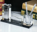 ADL Polished Golden Animal Crystal Pen Holder Irregular Shape Business Souvenir Gifts Office Sports Theme Table Decorative