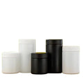 Luxury Cosmetic Packaging Glass Jar 1oz 2oz 3oz 4oz 5oz 6oz Frosted Cosmetic Jar Custom logo Frosted Cream Jar