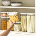 BPA Free 3pcs Premium Disposable Rectangular PS Plastic Kitchenware Modern Design Airtight Lids Fresh Food Storage Containers