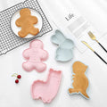 Cartoon Cute Silicone Cake Pan with Flexible Non-Stick Layer Baking Mold for Pastry Tools
