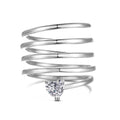 Jewelry Beautiful Bezel Setting Round Agate Engagement Rings Women 925 Silver Mod Metal Opal Ring Price