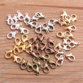 Metal Alloy Small Lobster Claw Clasps Lobster Clip for Handmade Necklace Bracelet Jewelry Making Accessories Fastener Hook MegaBDM