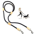 Rope Dog Leash Multi-function Pet Leash With Two Hooks Dog Leashes