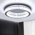 45cm Home Lighting Ceiling Lamp for Living Room Bedroom Decor LED Lamp Fancy Crystal Fixtures Ceiling Lighting