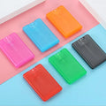 20 ml Credit Card Flat Spray Perfume Bottle in Stock White Transparent 20ml Plastic Spray Bottle