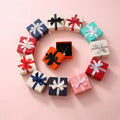 Customize Logo Paper Cardboard Gift Boxes Ring Earrings Jewelry Lid and Base Box with Foam Insert