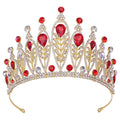 Wholesale 2024 Trendy Hair Accessories Elegant Head Crown Crystal Bridal Wedding Tiara Crown