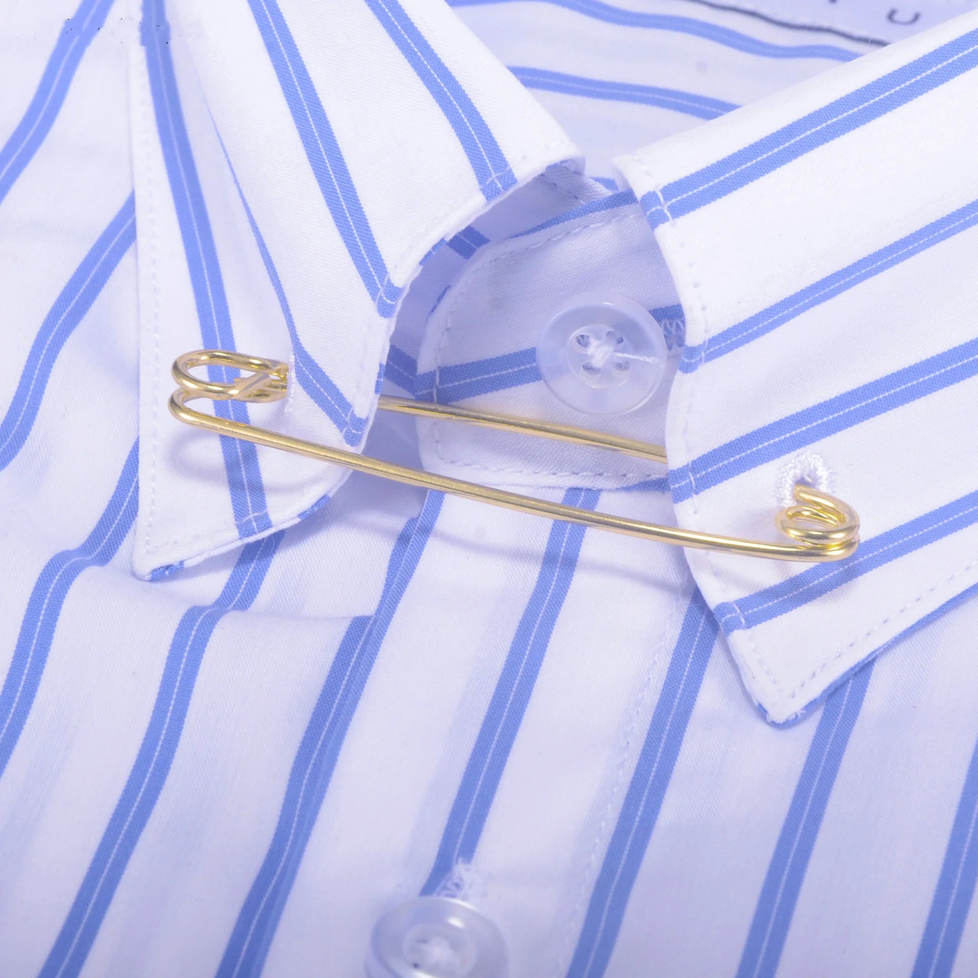 New Product New Design Suit Accessories Large Pin Metal Tie Formal Collar bar Pin
