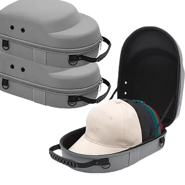 Waterproof Cap Shipping Box Packaging Custom EVA Travel Carrying Cap Hat Bag&Case&Bag for  Baseball Cap