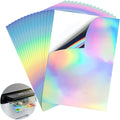 Inkjet Sticker Paper Factory Wholesale 8x11.5 Inches A4 Waterproof Holographic Vinyl Sticker Paper Inkjet