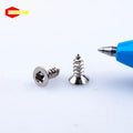 Carbon Steel Computer Notebook Laptop Screws M1 M1.2 Mini Countersunk Flat Head Phillips Machine Micro Screw