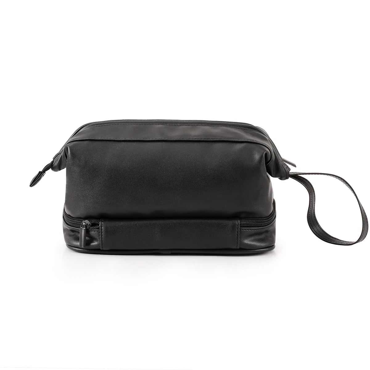 Custom 2 layers Large Capacity PU Leather Makeup Bags Travel Makeup Bag Fashion Cosmetic Bag & Cases Organizer
