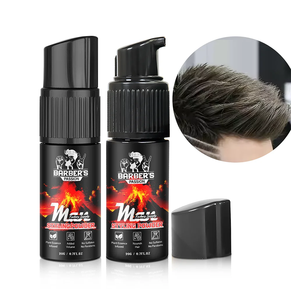 Customize Mini Box Private Label Strong Hold Maximum Aerosol Spray Texture Powder Hair Styling Powder Spray for Men