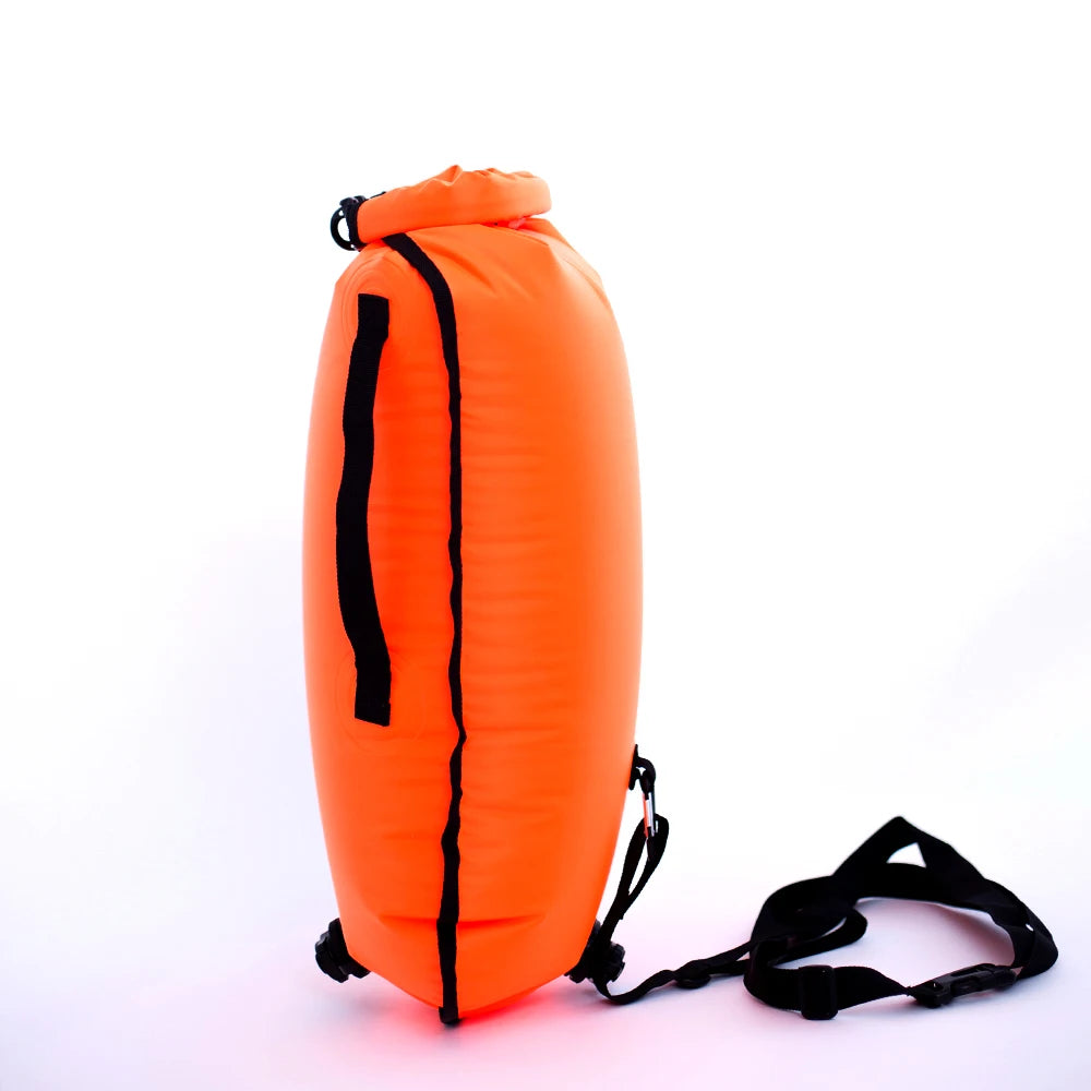 Customized Hot Selling Inflatable PVC Swimming Buoy Dry Bag Open Water Swimming Buoy for Safe Open Water Training Exercises
