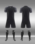 Training Soccer Jerseys V-neck Short Sleeve Quick Dry Polyester Custom Football Teamwear Breathable Sports Shirts for Men Summer