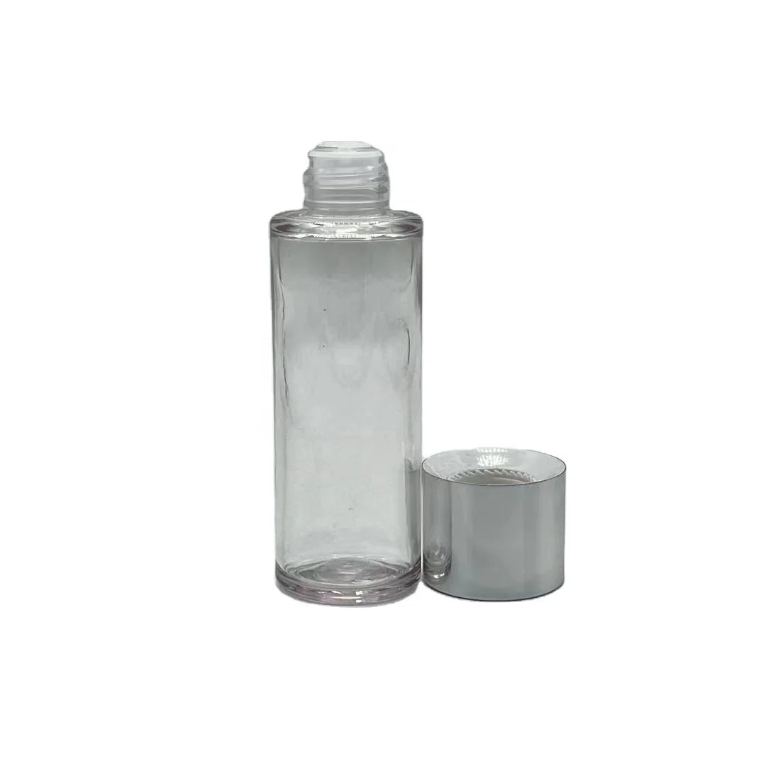 100ml PETG Empty Lotion Cream Shampoo Skin Care Serum & Perfume Aerosol Essential Oil Bottles with Screen Printed Labels