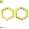 Waterproof Bikini Rings Buckle Swimwear Metal Parts Brand Name Metal Strap O Ring for Underwear