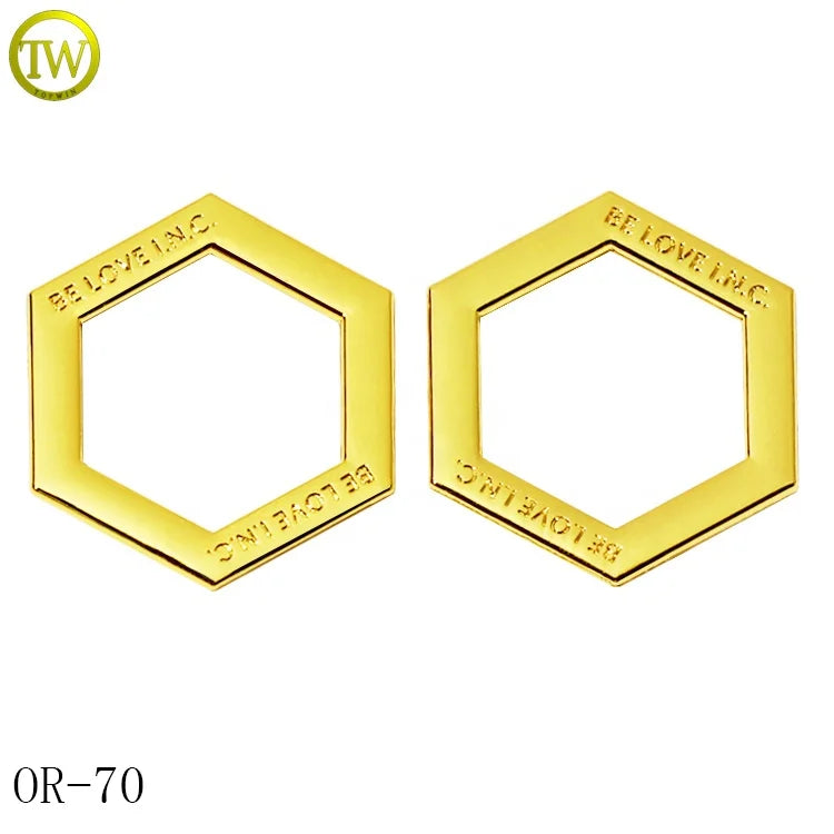 Waterproof Bikini Rings Buckle Swimwear Metal Parts Brand Name Metal Strap O Ring for Underwear