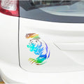 Fierce Bear Car Sticker Vinyl Truck Laptop Window Bumper Motorcycle Van Decal Sticker Gift Die Cut Decals Latop Window Glass