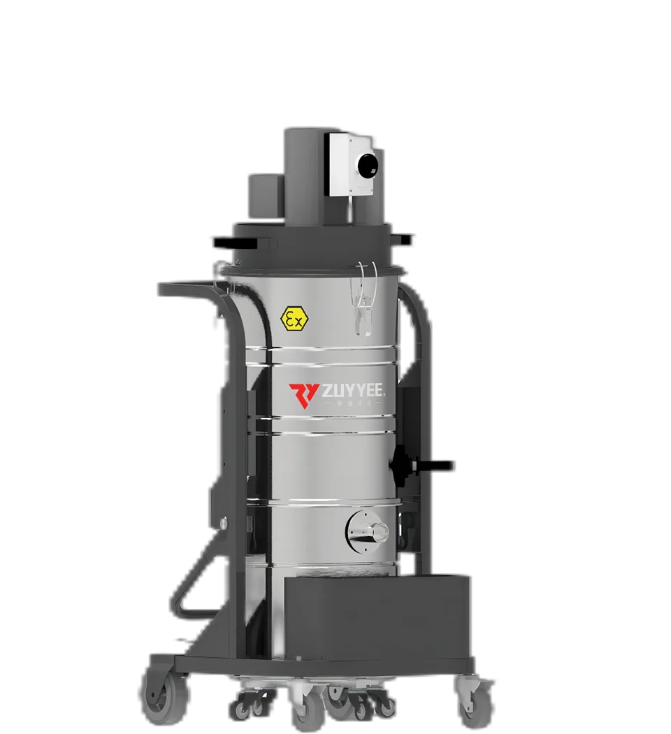 ZUYYEE ATEX Certified 1750W Electric Industrial Explosion Proof Immersion Bath Vacuum Cleaner New Anti-Static Filter 65L Liquid
