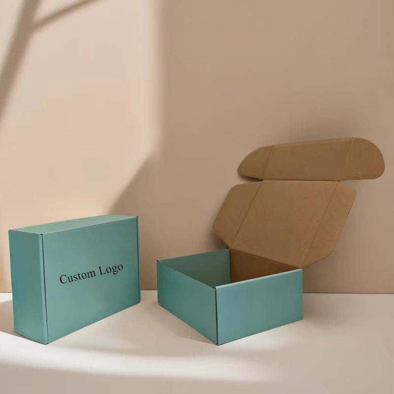 Free Sample  Recyclable Custom Logo Clothing Shoe Folding Packaging Paper Box Mailer Box Shipping Box