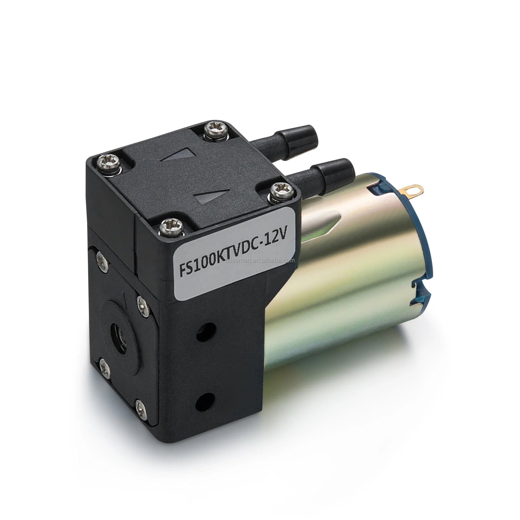 Fluidsmart FS100KEEDC-12V Brushless Motor EPDM Diaphragm 20-100ml/min Low Pressure 12VDC Mini Water Pump