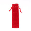 2023 Practical Double Sided Velvet Pen Drawstring Pouch Cheap Flannel Brush Storage Bag Gemstones Necklaces Watches Recyclable